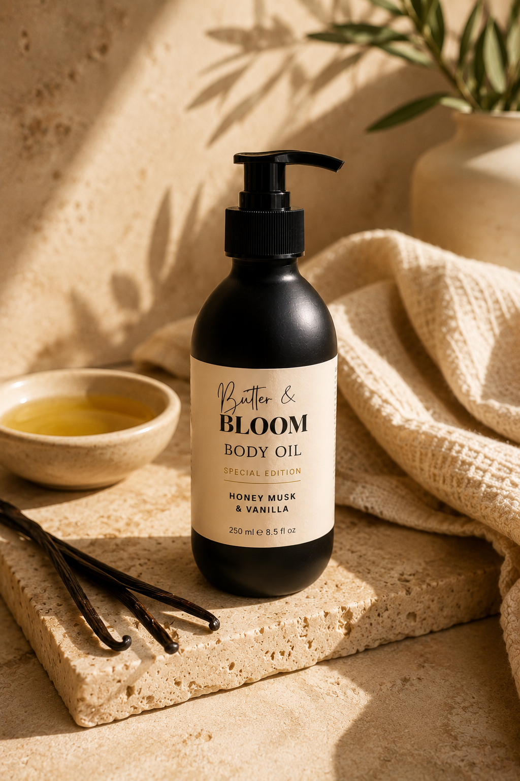 Butter & Bloom Honey Musk & Vanilla Body Oil